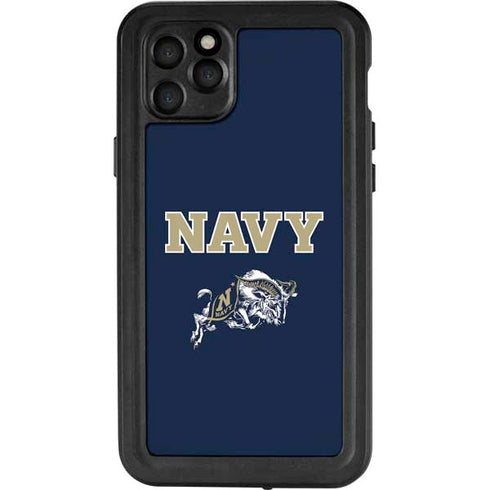 United States Naval Academy Navy Logo iPhone 11 Pro Max Waterproof Case
