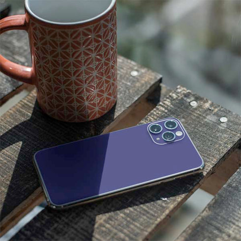 Navy Blue Solid iPhone 11 Pro Skin