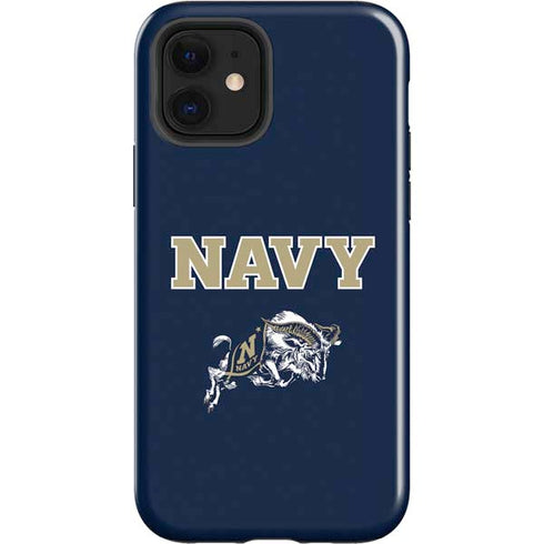 United States Naval Academy Navy Logo iPhone 12 Impact Case