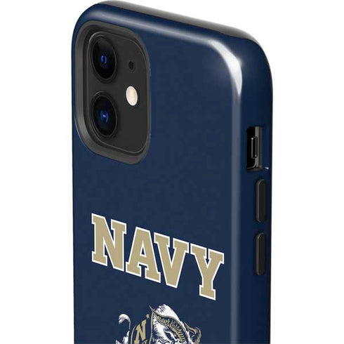 United States Naval Academy Navy Logo iPhone 12 Impact Case
