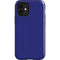 Navy Blue Solid iPhone 12 Mini Impact Case