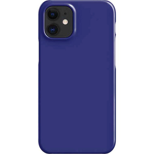 Navy Blue Solid iPhone 12 Mini Lite Case