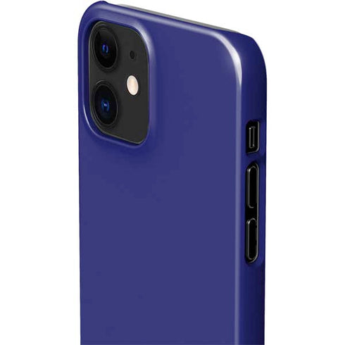 Navy Blue Solid iPhone 12 Mini Lite Case