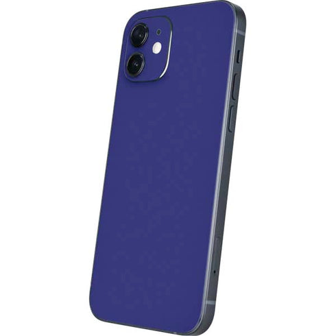 Navy Blue Solid iPhone 12 Mini Skin