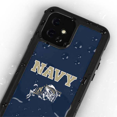 United States Naval Academy Navy Logo iPhone 12 Mini Waterproof Case