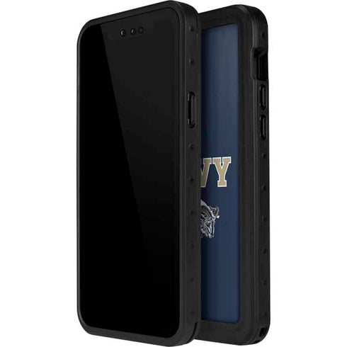 United States Naval Academy Navy Logo iPhone 12 Pro Max Waterproof Case