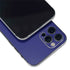 Navy Blue Solid iPhone 12 Pro Skin