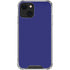 Navy Blue Solid iPhone 13 Clear Case