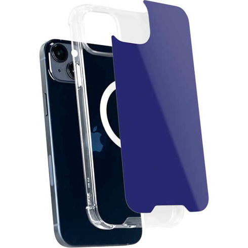 Navy Blue Solid iPhone 13 MagSafe Case
