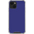 Navy Blue Solid iPhone 13 Mini Clear Case