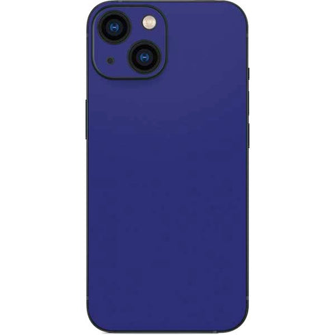 Navy Blue Solid iPhone 13 Mini Skin