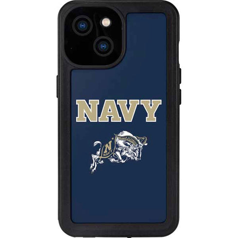 United States Naval Academy Navy Logo iPhone 13 Mini Waterproof Case
