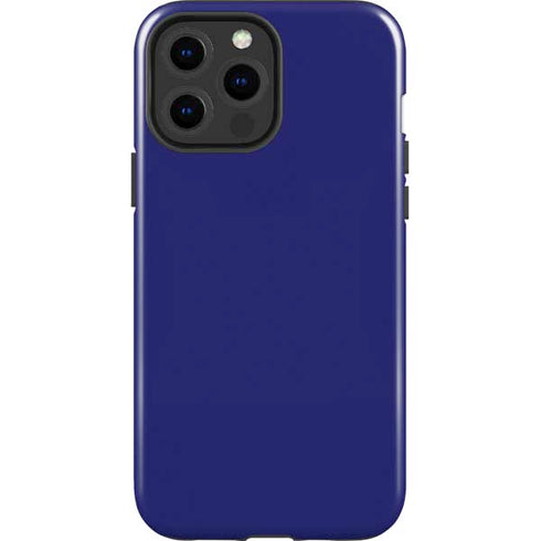 Navy Blue Solid iPhone 13 Pro Max Impact Case