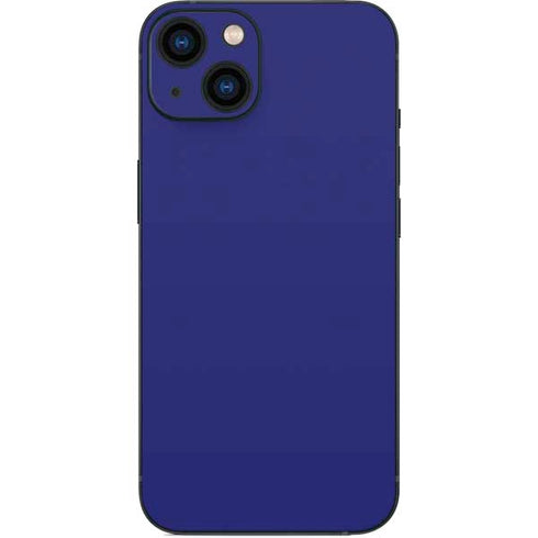 Navy Blue Solid iPhone 13 Skin