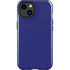 Navy Blue Solid iPhone 14 Plus Impact Case