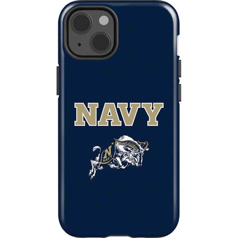 United States Naval Academy Navy Logo iPhone 15 Impact Case