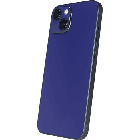 Navy Blue Solid iPhone 14 Plus Skin