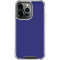 Navy iPhone 15 Pro Clear Case