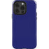 Navy Blue Solid iPhone 14 Pro Impact Case