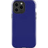 Navy Blue Solid iPhone 14 Pro Max Impact Case