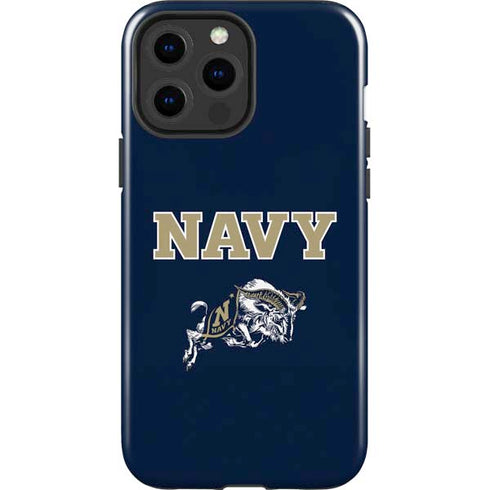 United States Naval Academy Navy Logo iPhone 15 Pro Max Impact Case