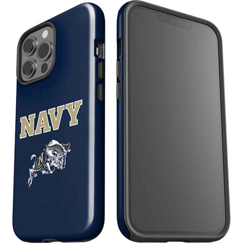 United States Naval Academy Navy Logo iPhone 15 Pro Max Impact Case