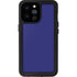 Navy Blue Solid iPhone 14 Pro Max Waterproof Case