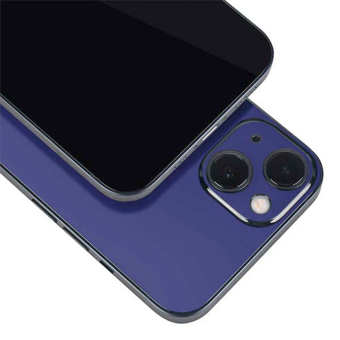 Navy Blue Solid iPhone 14 Skin