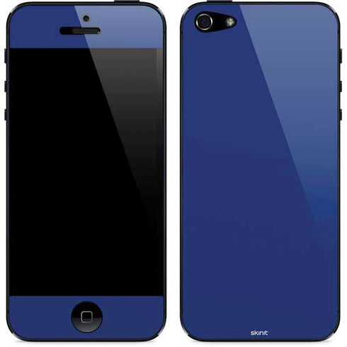 Navy Blue Solid iPhone 5/5s/5SE Skin