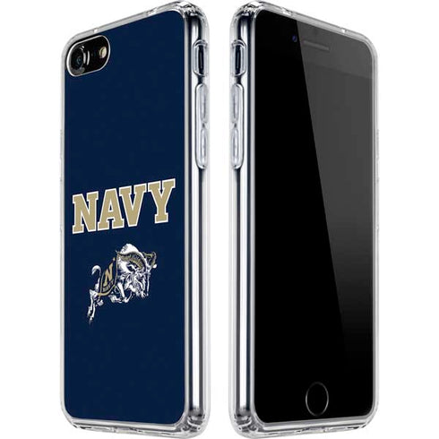 United States Naval Academy Navy Logo iPhone SE (2nd & 3rd Gen) Clear Case