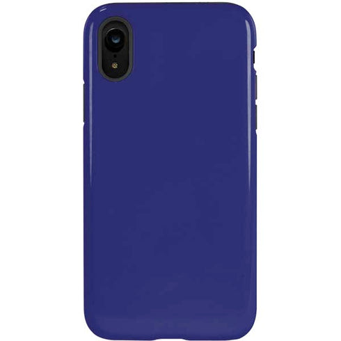 Navy Blue Solid iPhone XR Pro Case