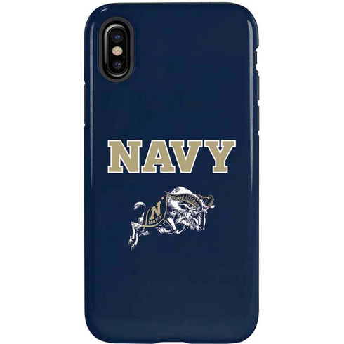 United States Naval Academy Navy Logo iPhone XS Pro Case