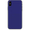 Navy Blue Solid iPhone XS Skin