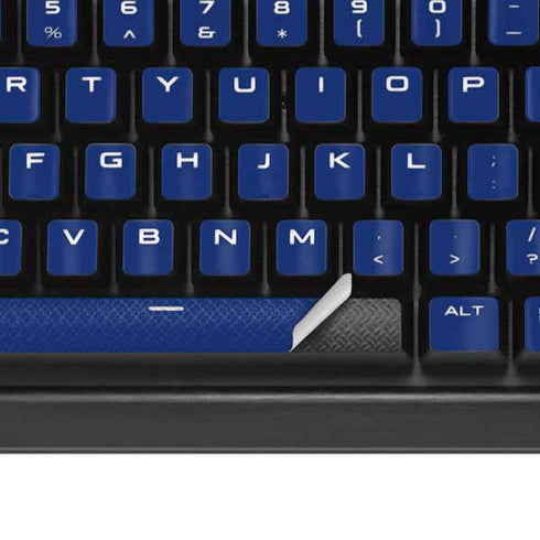 Navy Blue Solid K95 RGB PLATINUM Mechanical Gaming Keyboard Skin