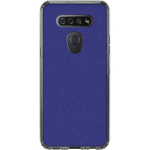 Navy LG K51/Q51 Clear Case