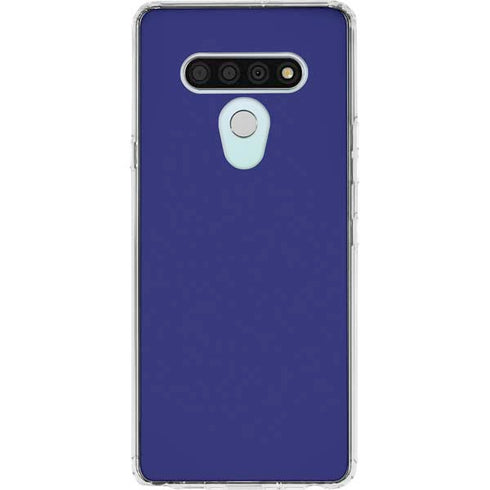 Navy LG Stylo 6 Clear Case