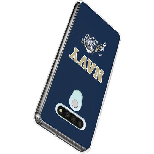 United States Naval Academy Navy Logo LG Stylo 6 Clear Case