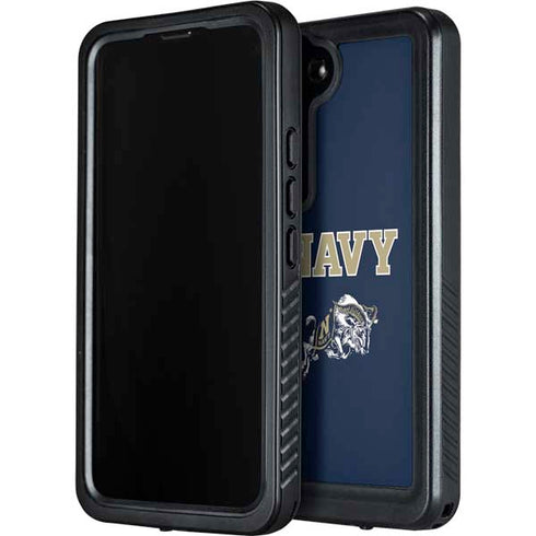 United States Naval Academy Navy Logo Galaxy S23 Plus Waterproof Case