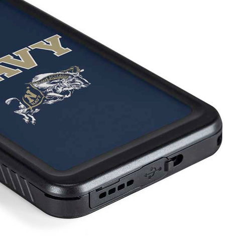 United States Naval Academy Navy Logo Galaxy S23 Plus Waterproof Case