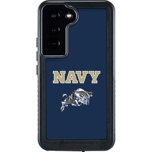 United States Naval Academy Navy Logo Galaxy S23 Waterproof Case