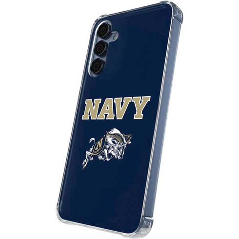 United States Naval Academy Navy Logo Galaxy S24 Clear Case