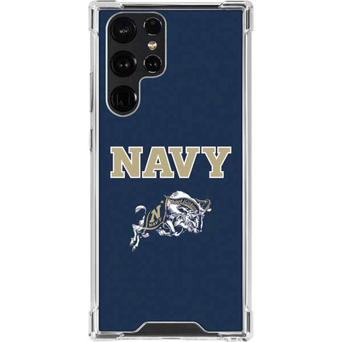 United States Naval Academy Navy Logo Galaxy S24 Ultra Clear Case