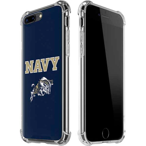 United States Naval Academy Navy Logo iPhone 7/8 Plus Clear Case