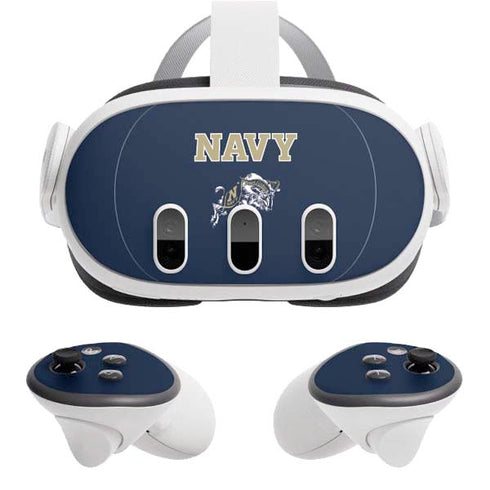 United States Naval Academy Navy Logo Meta Quest 3 Skin