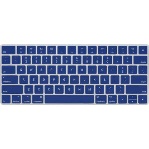 Navy Blue Solid Magic Keyboard Skin