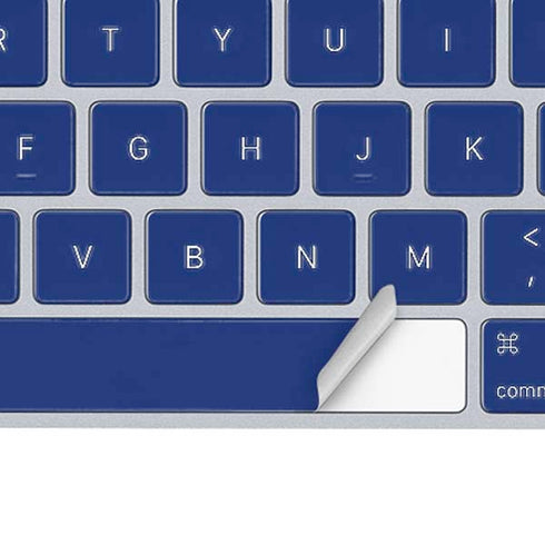 Navy Blue Solid Magic Keyboard Skin