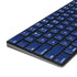 Navy Blue Solid Magic Keyboard with Numeric Keypad Skin