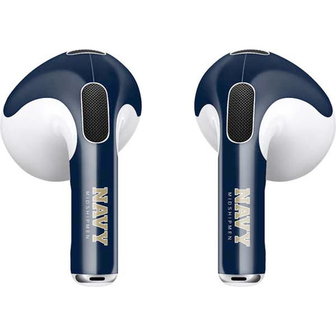 United States Naval Academy Midshipmen Apple AirPods (3rd Gen 2021) Skin