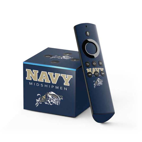 United States Naval Academy Midshipmen Fire TV Cube Skin
