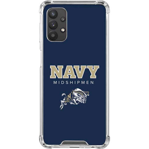 United States Naval Academy Midshipmen Galaxy A32 5G Clear Case